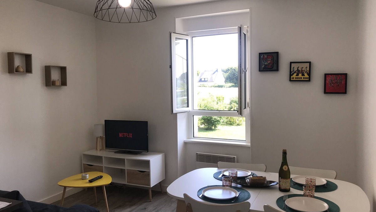 Benodet Apartment | Modern T2, 300 m from the beach, free private parking