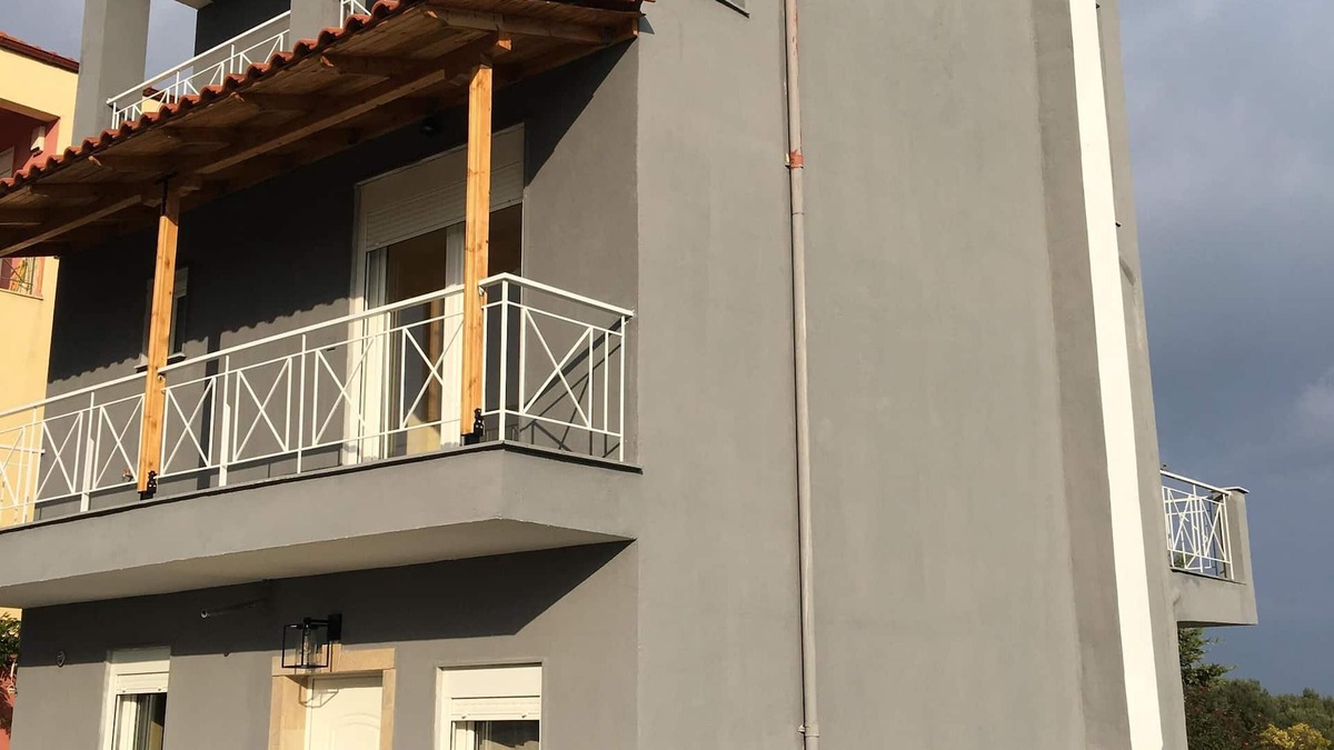 Afytos Villa | Modern villa afitos