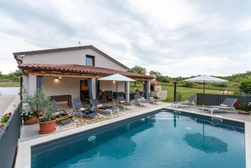 Bibali Villa | Modern villa Bibali Istra with pool in Buje