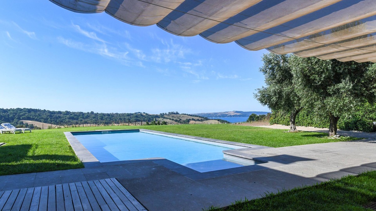 Lake Bracciano Villa | MODERN VILLA LAKE VIEW near Rome, private pool, WI-FI