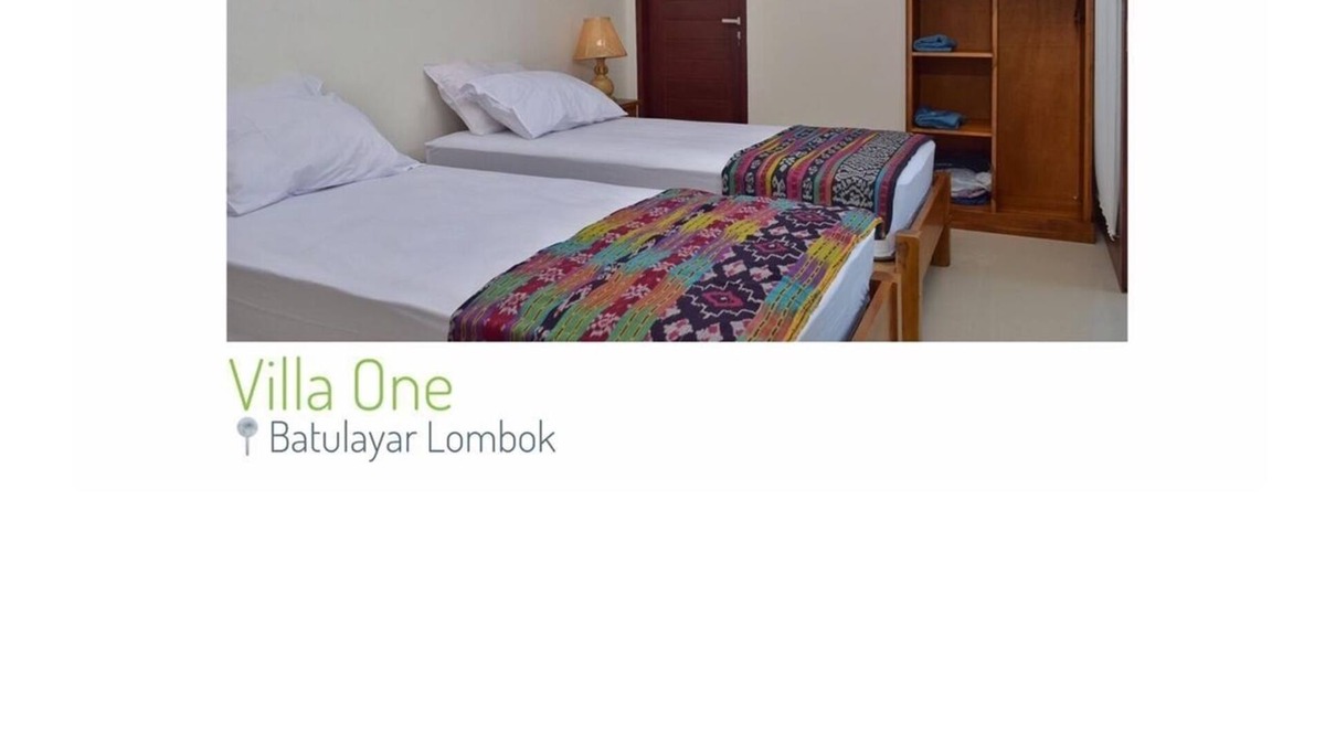 Senggigi Villa | Modern villa with A/C and inground pool, two minutes to beach.