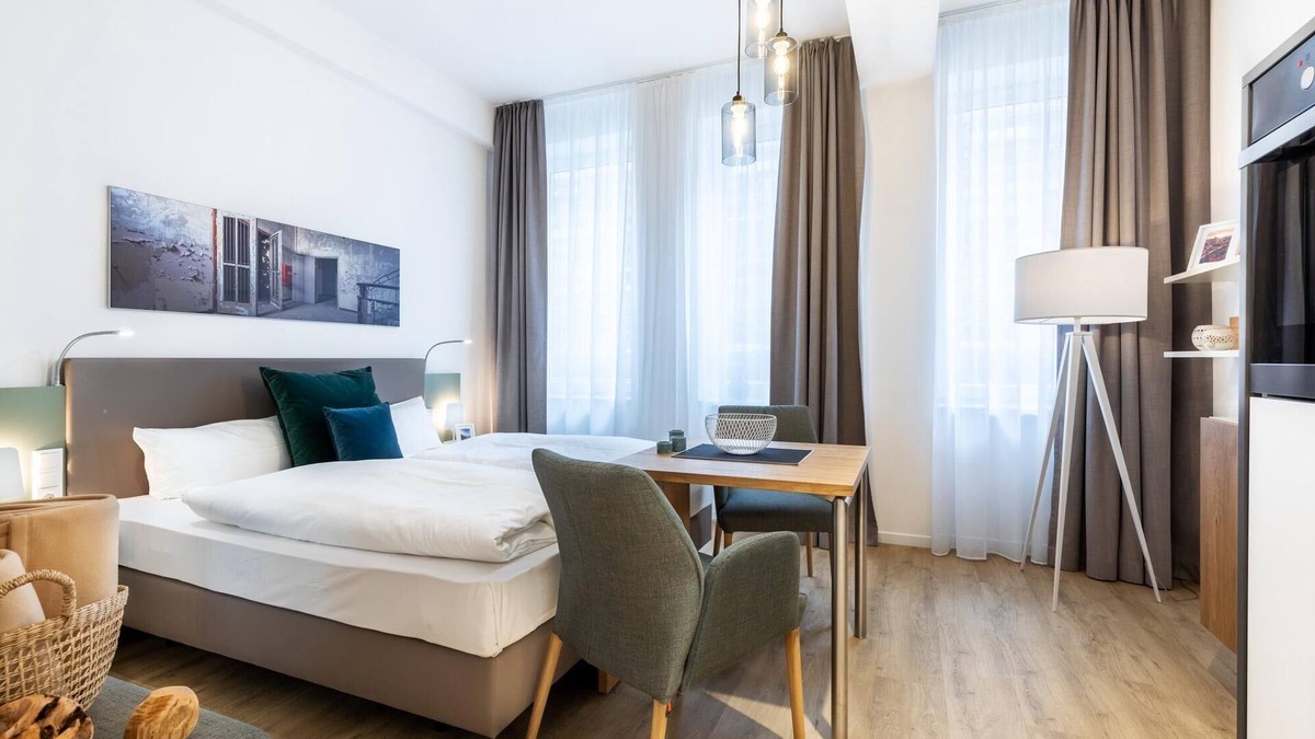 Wismar Apartment | Modernes 1-zimmer-apartment in Zentraler Hafen-location in der Hansestadt Wismar