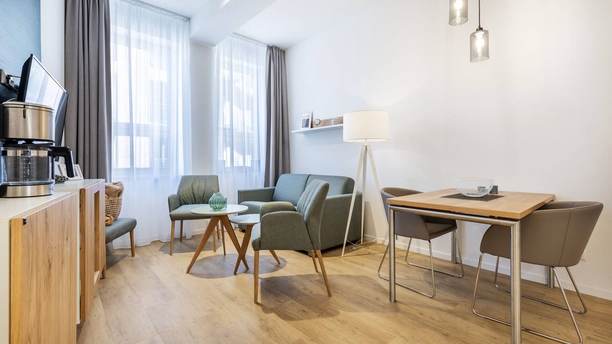 Wismar Apartment | Modernes 2-zimmer Apartment mit Fußbodenheizung in Außergewöhnlicher Hafenlage