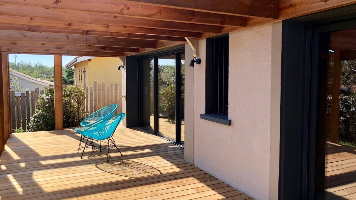 Hourtin-Plage House | Modernes Ferienhaus in Erster Reihe Gegenüber der Dünen