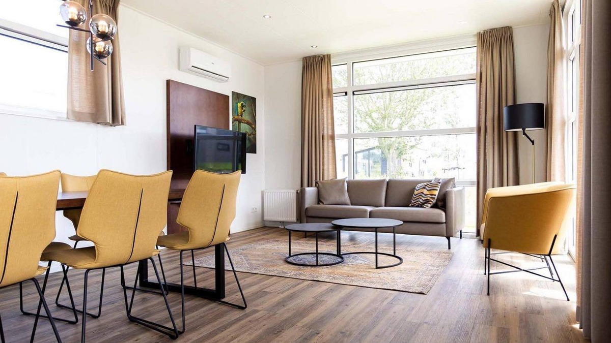 Lageweg Ski Chalet | ✓ Module Special at Parc de IJsselhoeve ✓ Holiday home for 6 persons ✓ Located in Nieuwerkerk aan den IJssel (Zuid-Holland) ✓ Holiday park next to the IJssel ✓ Book directly through the park