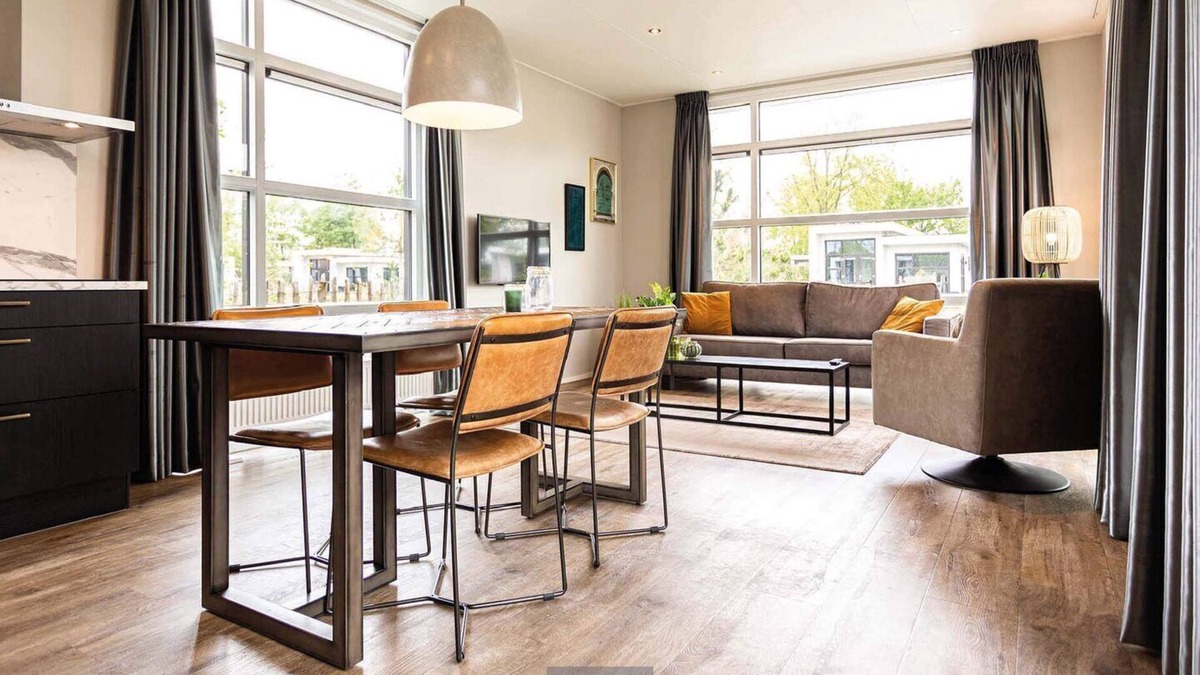 Cromvoirt Ski Chalet | ✓ Module Special at Résidence de Leuvert ✓ Holiday home for 4 persons ✓ Located near Den Bosch (Noord-Brabant) ✓ Near De IJzeren Man ✓ Book directly through the park