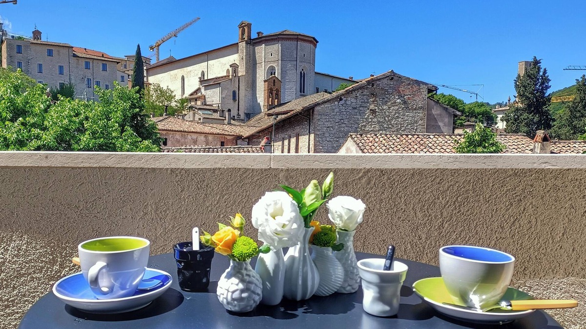 Spoleto Apartment | Monastero del Palazzo Casa Vacanze, apartment with panoramic terrace