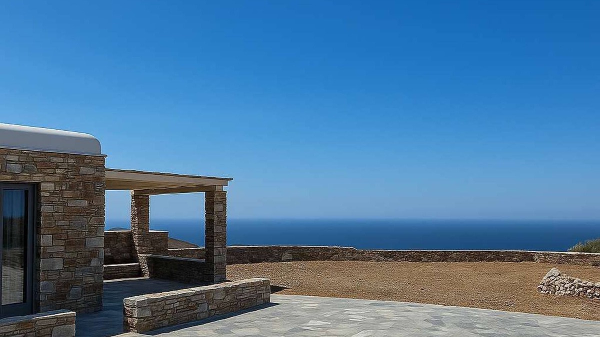Ano Meria House | Moniasma Rustic Stone House in Folegandros