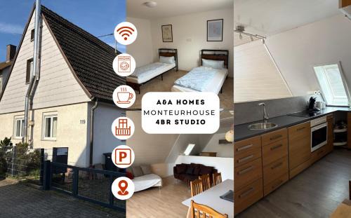 Neureut Sudlicher Teil House | Monteurunterkunft XXL mit 2 Küchen