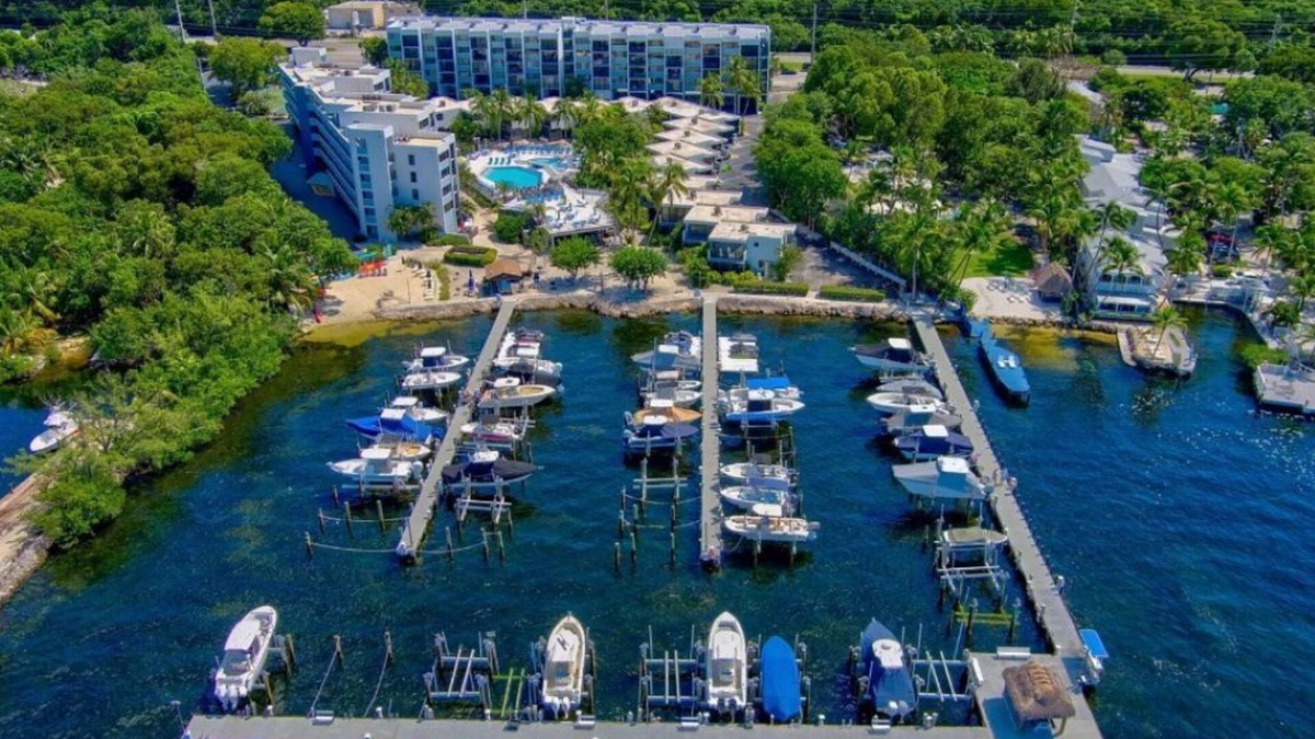 Largo Sound Village Condo | Moon Bay Condo with Boat Slip Available summer 2025