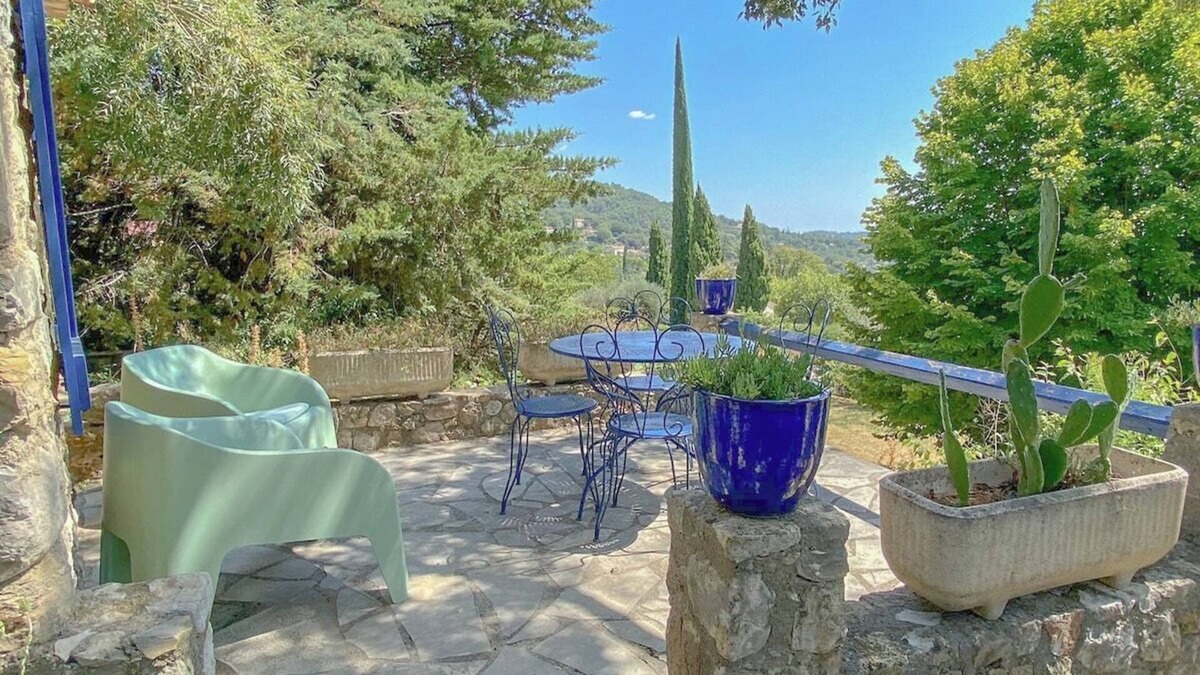 Seillans House | Moulin de caractère avec piscine
