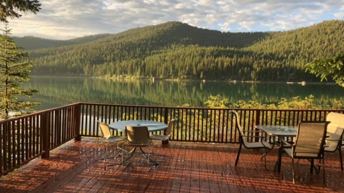 Kalispell Cabin | Mountain cabin just steps away from Ashley Lake