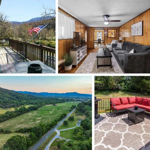 Stanley Ski Chalet | Mountain Cabin w Hot Tub Deck Grill & Fire Pit