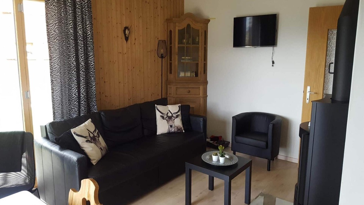 Salins Apartment | Mountain Escape with Fireplace