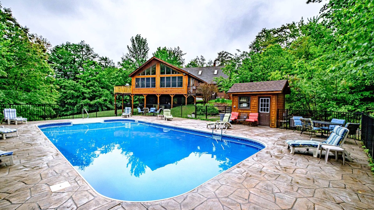 Sunday River Area House | Mountain Hideaway - Outdoor pool, hot tub, 5 minutes to Sunday River!