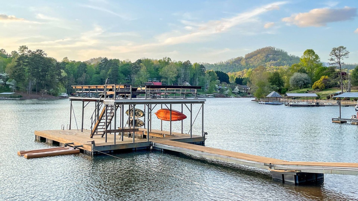 Elf House | Mountain Lake House w/private dock, stunning views
