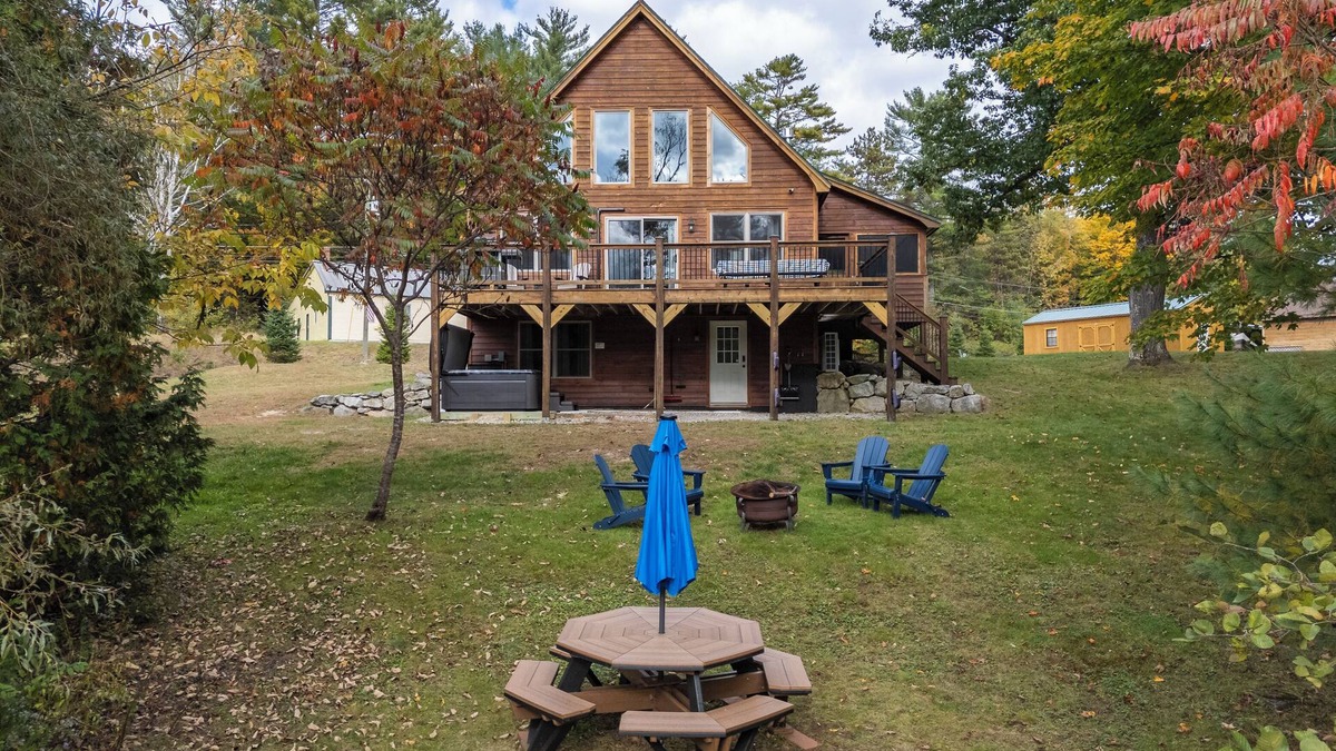 Locke Mills House | Mountain Lake Retreat | 4 Bed, 3 Bath
