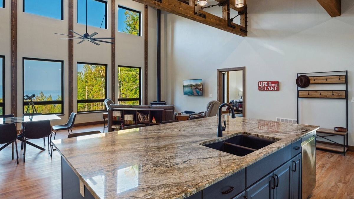 Sandpoint House | Mountain Modern Retreat | 3 Bed, 2 Bath