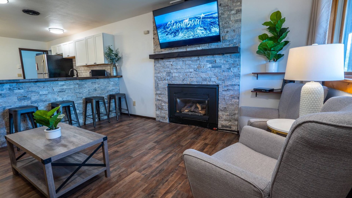 Steamboat Springs Condo | Mountain Retreat Meets Southern Charm - Two King Gel-Cool Memory Foam Beds