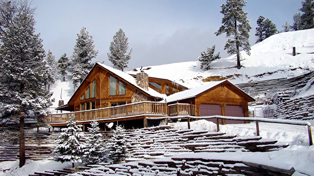 Red River House | Mountain side home overlooking village and ski area
