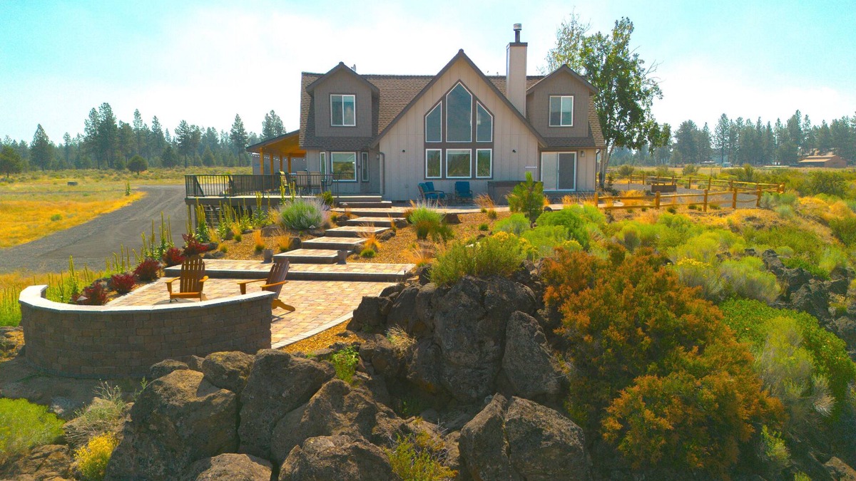 Deschutes River Woods House | Mountain View Retreat on 10 Private Acres, Minutes from all things Bend!