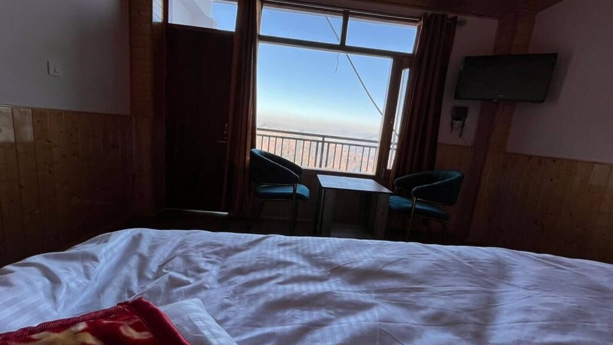 Theog Cottage | Mountain View Room | w King Sized Bed, Balcony, View, Food, T.V,