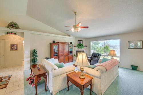 Boundary County House | Moyie Springs Home with Views, Near Kootenay River!