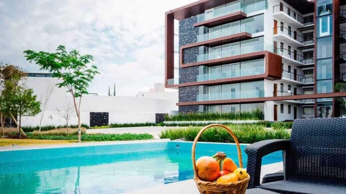 Queretaro Apartment | MS Excelente Suite Alberca Milenio
