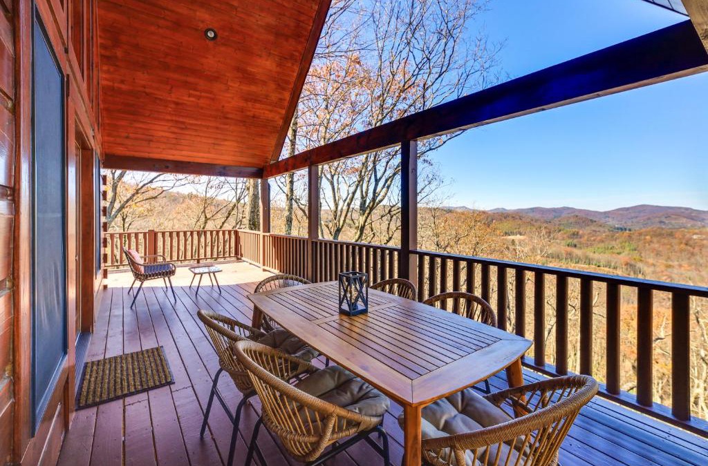 Sparta House | Mtn-View Blue Ridge Cabin on Over 2 Acres!
