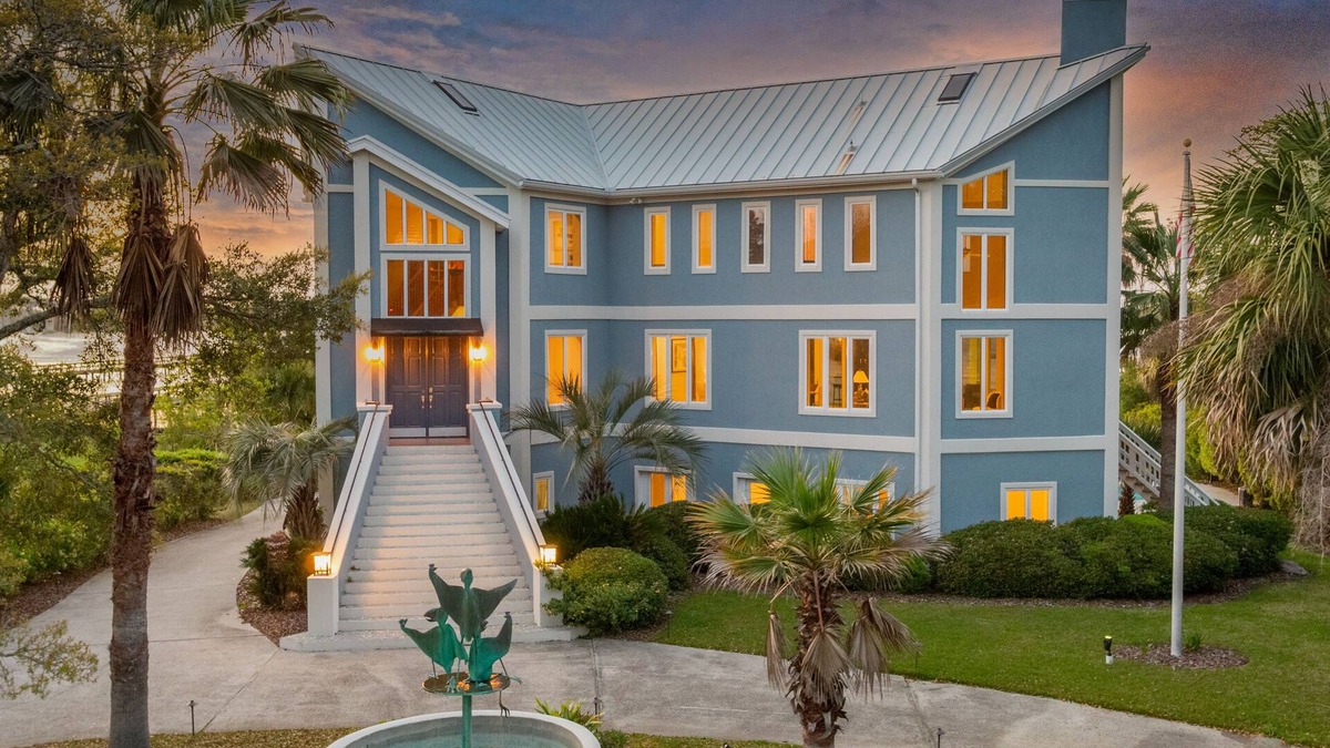 Windmill Harbor House | Multimillion dollar home with million dollar views on water with Dock