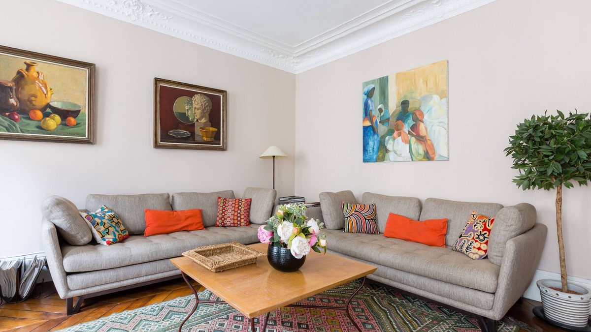 Batignolles Apartment | Muted Beauty in Batignolles, by Veeve
