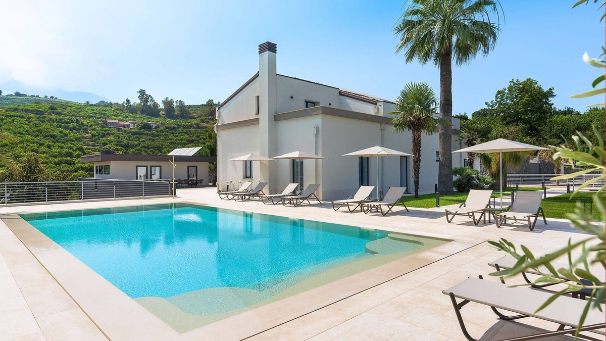 Mascali Villa | My Rental Homes - Villa Cloris with sea view and private pool