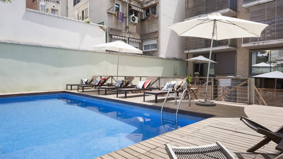 la Vila de Gracia Apartment | My Space Barcelona 6 Apart. in Gràcia has 40 people with pool and terrace