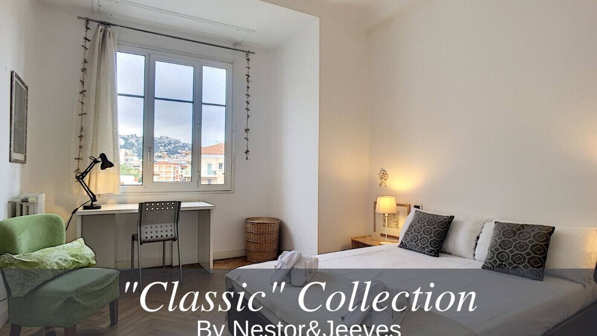 Nice City Centre Apartment | N&J - PALAIS NICOLE - Central - Very close sea