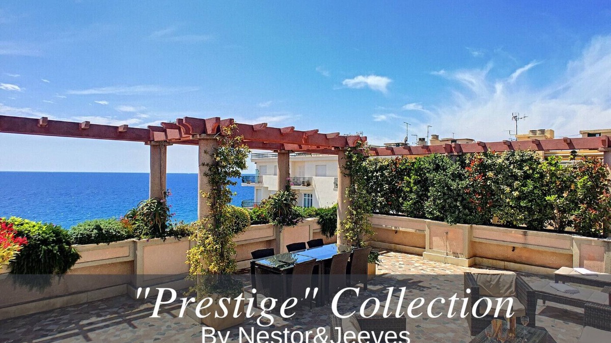 Les Baumettes Apartment | N&J - SEA VIEW TERRACE PENTHOUSE - Private terrace