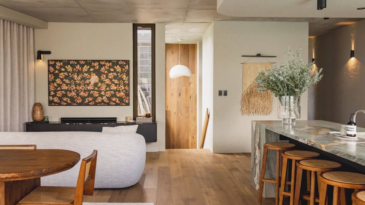Marcoola Apartment | NACRE - curated, layered luxury. Steps to the Beach