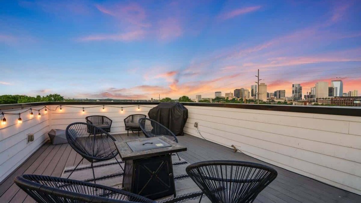 Hope Gardens House | Nashville Haven Stunning Skyline Views