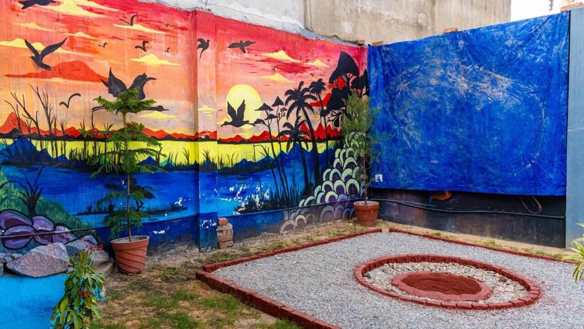 Sanganer House | Nature Friendly 2-bedroom house in vibrant Jaipur with AC, WiFi