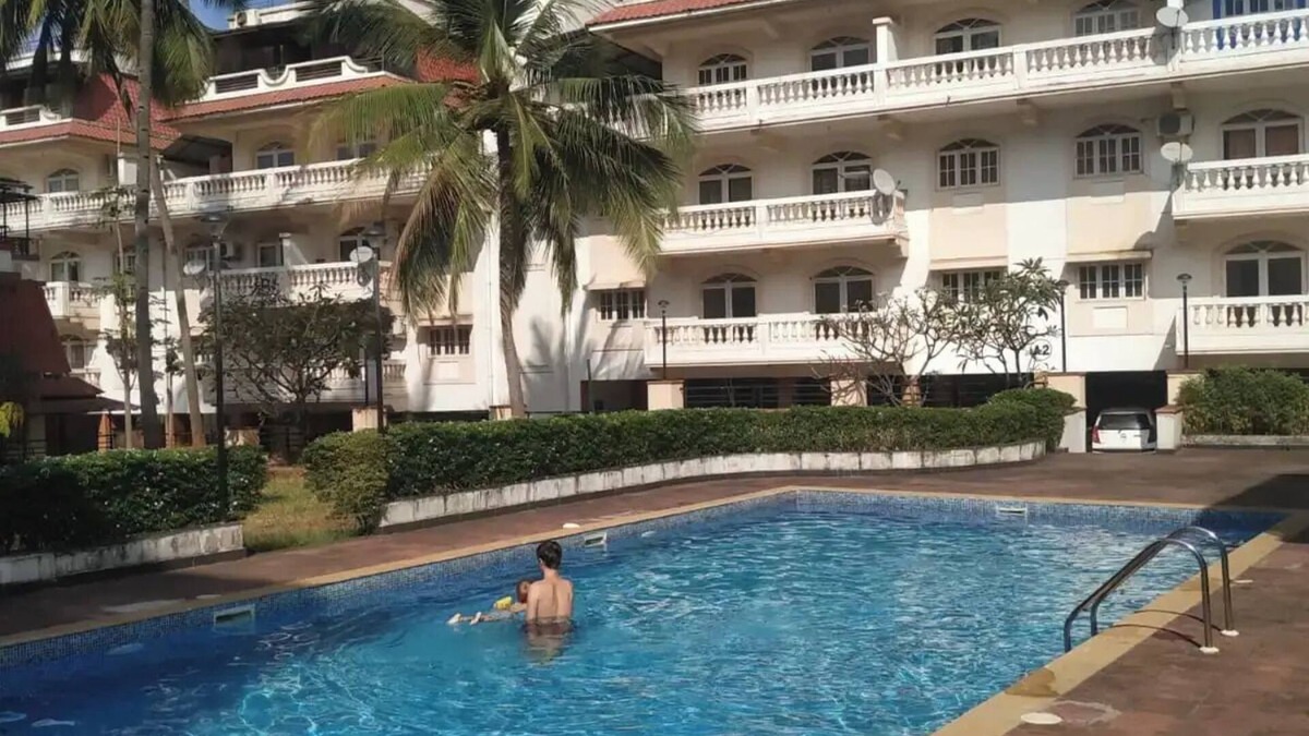 Colva House | Naturebliss 1 Bedroom apartment,5 min walk to beach