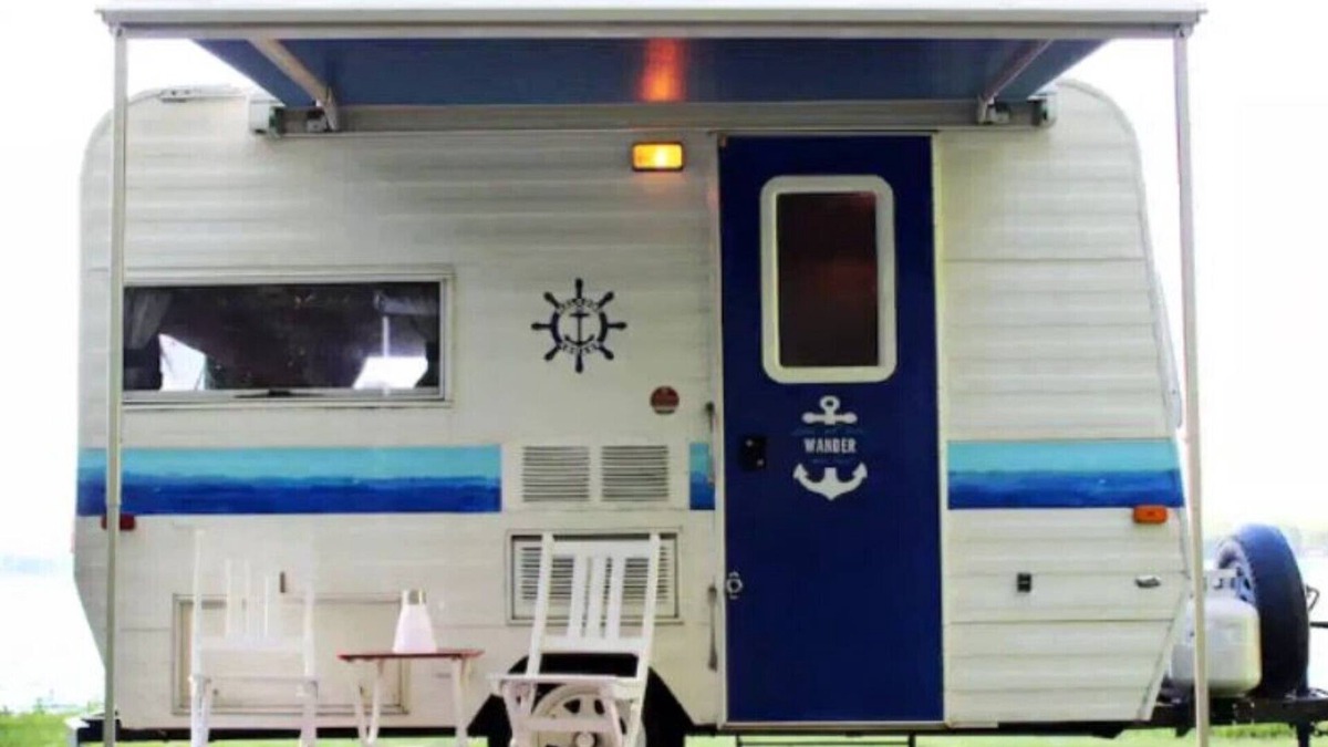 Ramara House | Nautical Cozy camper trailer on Lake Simcoe