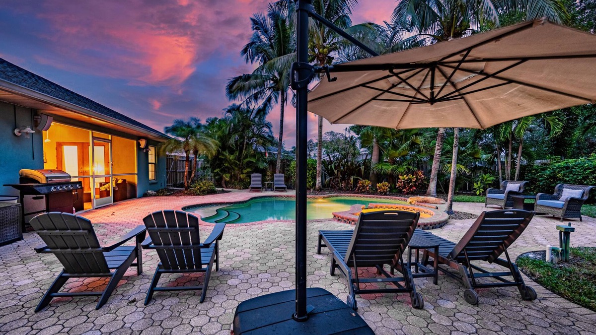 Harbor Hills House | ⚓Nautical Escape! Private pool home with a tropical backyard oasis!⚓🌅