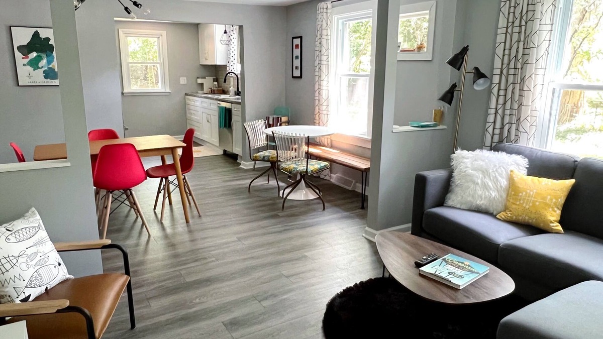 Monona House | Near DT Madison - One Block from Lake Monona & Lake Loop Bike Path