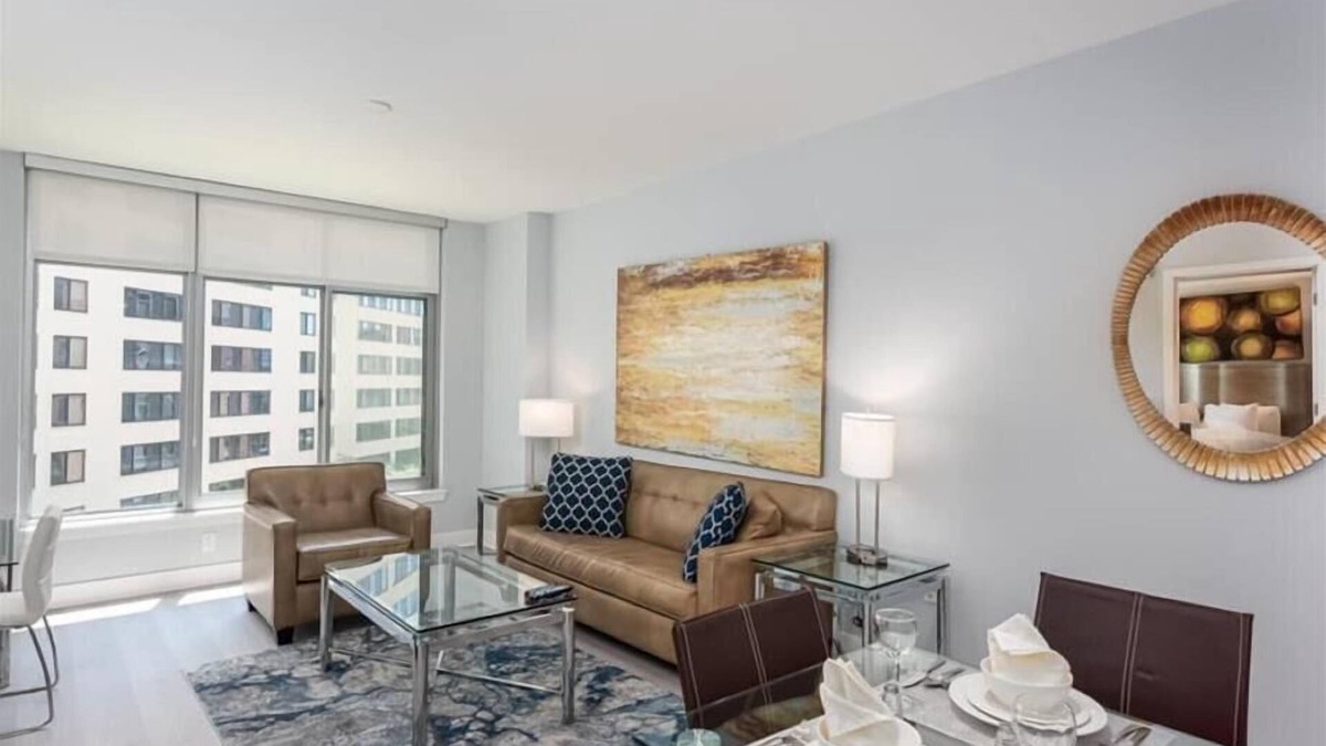 Woodmont Triangle Apartment | Near Metro & NIH | Wheelchair Accessible | Downtown Bethesda | by GLS