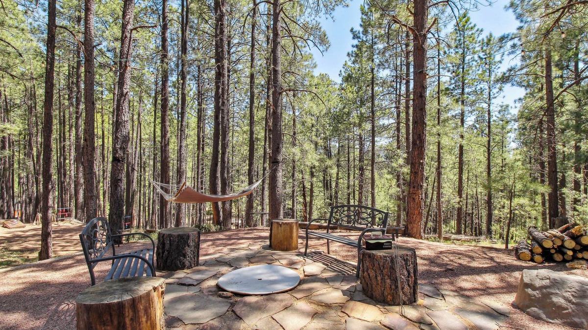 Heber Cabin | Near Trails: Forest Lake Retreat w/Backyard Oasis