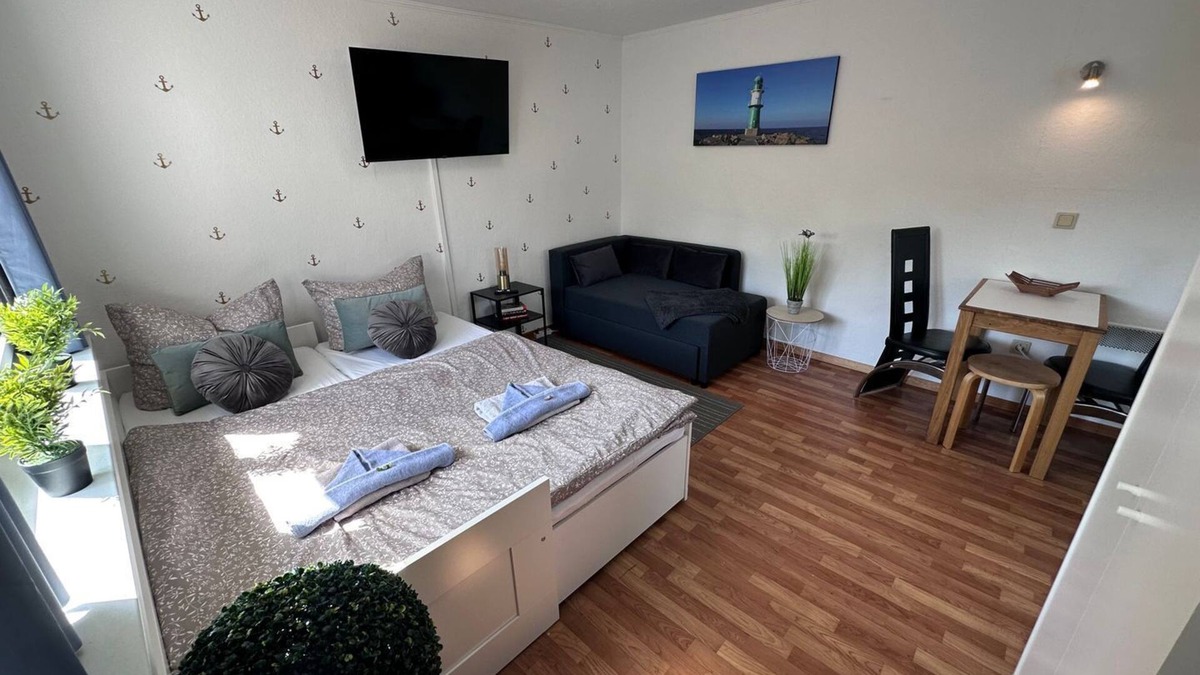 Kropeliner-Tor-Vorstadt Apartment | "neptun" Monteur- & Ferien Apartment in Rostock - "neptun Apartment" in Rostock Ruhig für Monteure