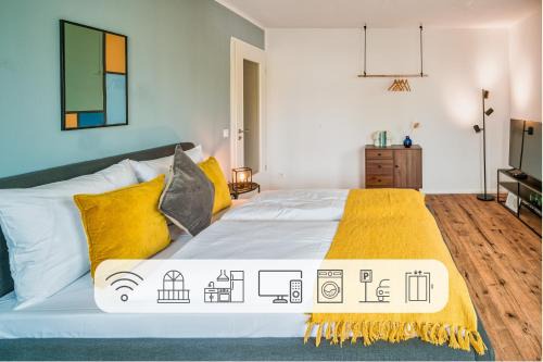 Friedrichstadt Apartment | "Neptunblick"- Nähe Altstadt - Ruhig - Balkon - Parkplätze