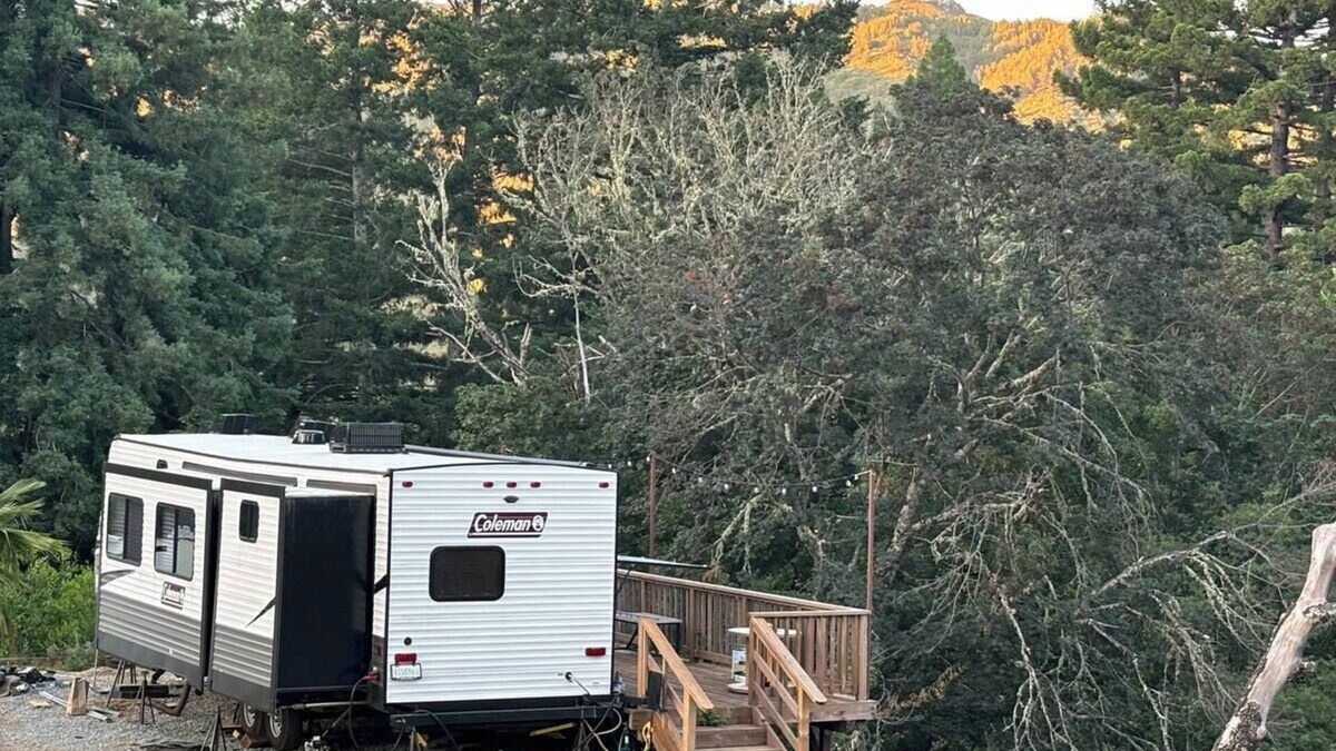 Los Gatos House | Nestle in Santa Cruz Mountains reconnect with nature. Exp. glamorous camping!