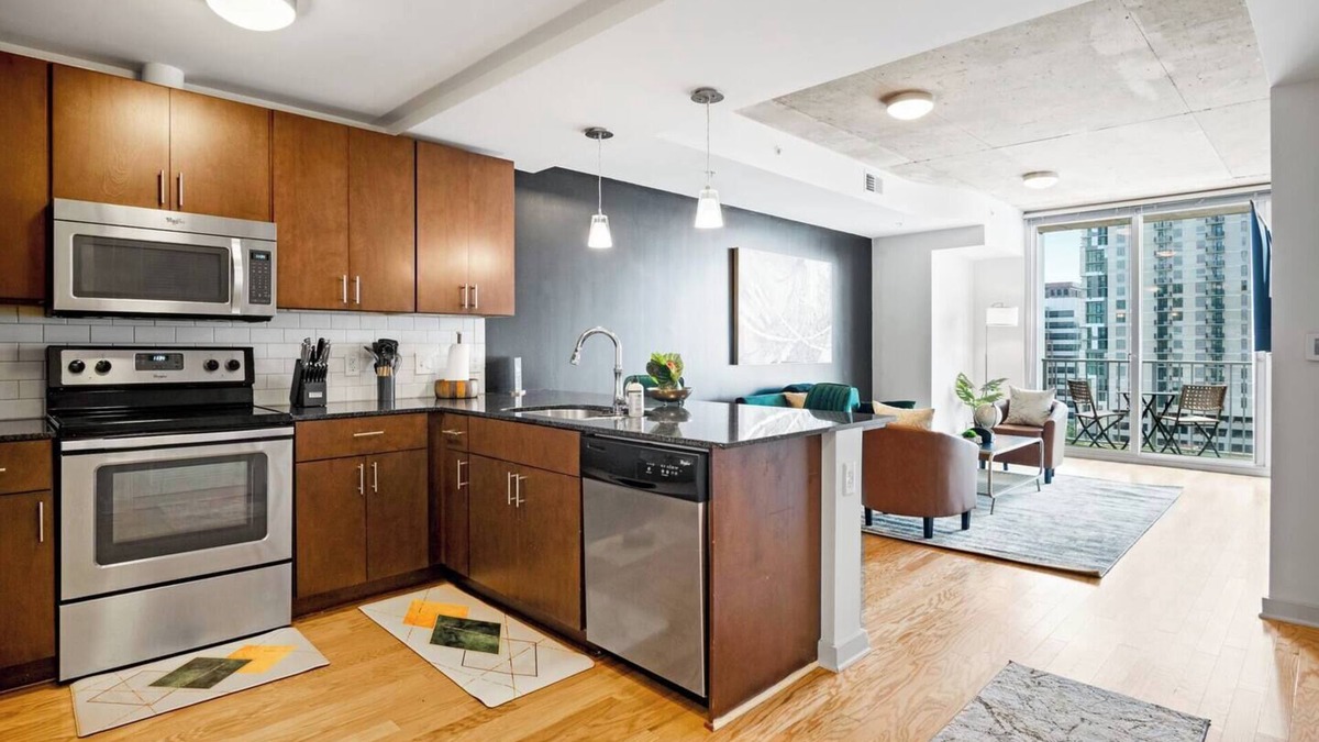 Midtown Apartment | Nestled in the heart of Midtown, this unique place has a style all its own