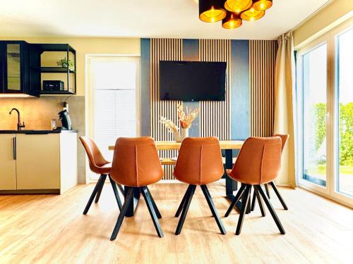 Muritz House | NEU! Design-FeWo Fleesensee, Wallbox, Terrasse