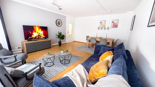 Innenstadt - Sankt Ulrich-Dom Apartment | NEU - Zentrum, 3 Zi, free Tiefgarage, smart TV, WLAN